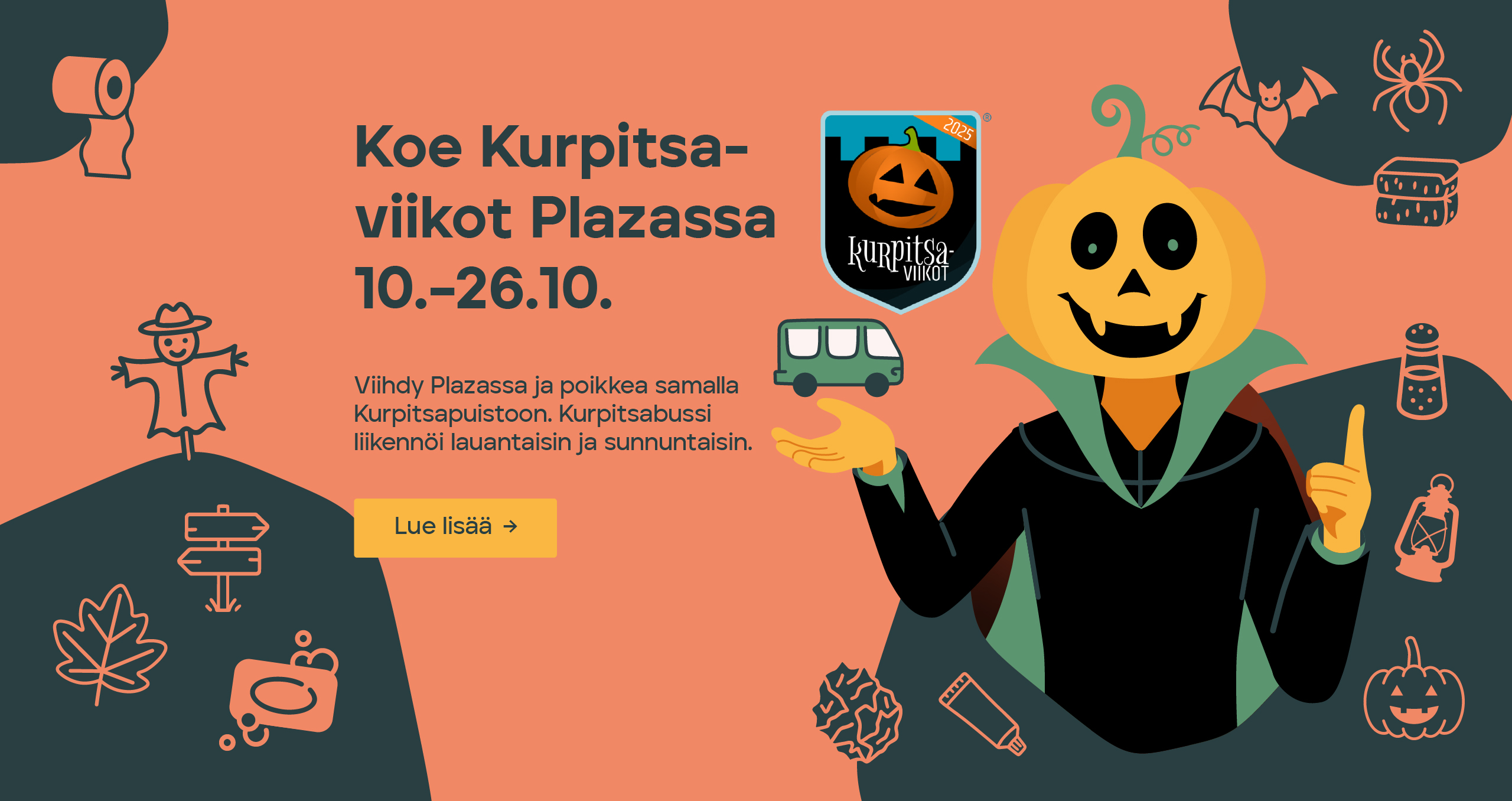 Koe Kurpitsaviikot Plazassa