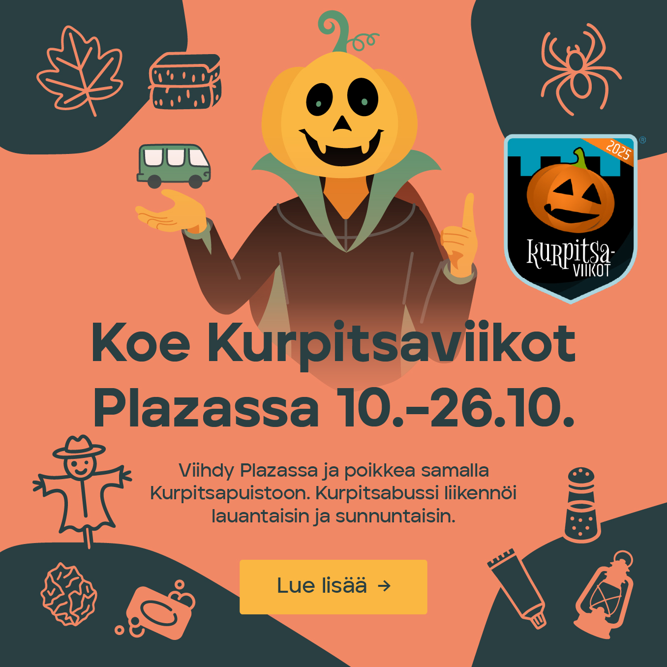 Kurpitsaviikot Plazassa